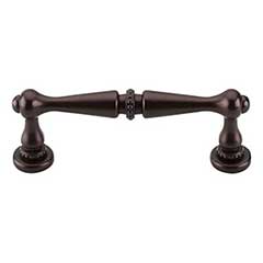 Top Knobs [M1719] Die Cast Zinc Cabinet Pull Handle - Edwardian Series - Standard Size - Oil Rubbed Bronze Finish - 3&quot; C/C - 3 11/16&quot; L