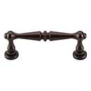 Top Knobs [M1719] Die Cast Zinc Cabinet Pull Handle - Edwardian Series - Standard Size - Oil Rubbed Bronze Finish - 3" C/C - 3 11/16" L