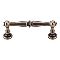 Top Knobs [M1720] Die Cast Zinc Cabinet Pull Handle - Edwardian Series - Standard Size - German Bronze Finish - 3&quot; C/C - 3 11/16&quot; L
