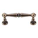 Top Knobs [M1720] Die Cast Zinc Cabinet Pull Handle - Edwardian Series - Standard Size - German Bronze Finish - 3&quot; C/C - 3 11/16&quot; L