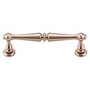 Top Knobs [M1857] Die Cast Zinc Cabinet Pull Handle - Edwardian Series - Standard Size - Brushed Bronze Finish - 3 3/4&quot; C/C - 4 7/16&quot; L