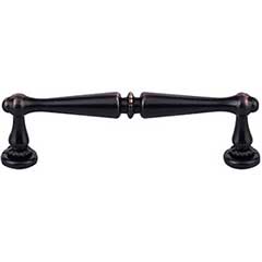 Top Knobs [M1940] Die Cast Zinc Cabinet Pull Handle - Edwardian Series - Standard Size - Tuscan Bronze Finish - 3 3/4&quot; C/C - 4 7/16&quot; L