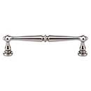 Top Knobs [M1942] Die Cast Zinc Cabinet Pull Handle - Edwardian Series - Oversized - Polished Nickel Finish - 5&quot; C/C - 5 3/4&quot; L