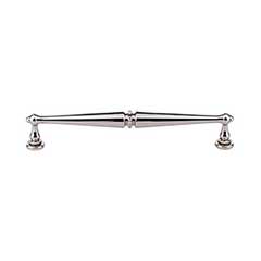 Top Knobs [M1945] Die Cast Zinc Cabinet Pull Handle - Edwardian Series - Oversized - Polished Nickel Finish - 8 3/4&quot; C/C - 9 5/8&quot; L