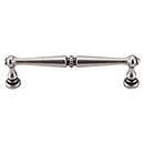 Top Knobs [M917] Die Cast Zinc Cabinet Pull Handle - Edwardian Series - Oversized - Pewter Antique Finish - 5&quot; C/C - 5 3/4&quot; L