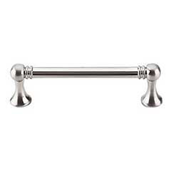 Top Knobs [M1259] Die Cast Zinc Cabinet Pull Handle - Grace Series - Standard Size - Brushed Satin Nickel Finish - 3 3/4&quot; C/C - 4 7/16&quot; L