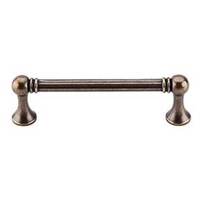 Top Knobs [M927] Die Cast Zinc Cabinet Pull Handle - Grace Series - Standard Size - German Bronze Finish - 3 3/4" C/C - 4 7/16" L