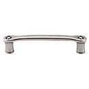 Top Knobs [M968] Die Cast Zinc Cabinet Pull Handle - Link Series - Standard Size - Pewter Antique Finish - 3 3/4&quot; C/C - 4 3/8&quot; L