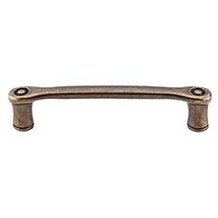 Top Knobs [M969] Die Cast Zinc Cabinet Pull Handle - Link Series - Standard Size - German Bronze Finish - 3 3/4&quot; C/C - 4 3/8&quot; L
