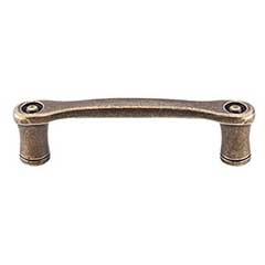 Top Knobs [M972] Die Cast Zinc Cabinet Pull Handle - Link Series - Standard Size - German Bronze Finish - 3&quot; C/C - 3 5/8&quot; L