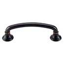 Top Knobs [M1658] Die Cast Zinc Cabinet Pull Handle - Lund Series - Standard Size - Tuscan Bronze Finish - 4" C/C - 5" L