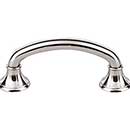 Top Knobs [M1936] Die Cast Zinc Cabinet Pull Handle - Lund Series - Standard Size - Polished Nickel Finish - 3" C/C - 4" L