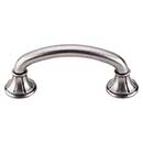 Top Knobs [M962] Die Cast Zinc Cabinet Pull Handle - Lund Series - Standard Size - Pewter Antique Finish - 3" C/C - 4" L