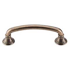 Top Knobs [M966] Die Cast Zinc Cabinet Pull Handle - Lund Series - Standard Size - German Bronze Finish - 4" C/C - 5" L