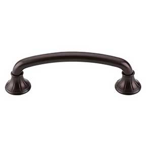 Top Knobs [M967] Die Cast Zinc Cabinet Pull Handle - Lund Series - Standard Size - Oil Rubbed Bronze Finish - 4" C/C - 5" L