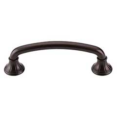 Top Knobs [M967] Die Cast Zinc Cabinet Pull Handle - Lund Series - Standard Size - Oil Rubbed Bronze Finish - 4" C/C - 5" L