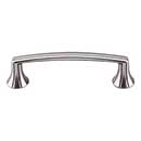 Top Knobs [M956] Die Cast Zinc Cabinet Pull Handle - Rue Series - Standard Size - Pewter Antique Finish - 3 3/4" C/C - 4 5/8" L