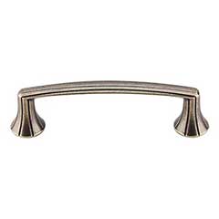 Top Knobs [M957] Die Cast Zinc Cabinet Pull Handle - Rue Series - Standard Size - German Bronze Finish - 3 3/4&quot; C/C - 4 5/8&quot; L