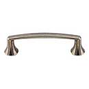 Top Knobs [M957] Die Cast Zinc Cabinet Pull Handle - Rue Series - Standard Size - German Bronze Finish - 3 3/4" C/C - 4 5/8" L