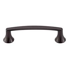 Top Knobs [M958] Die Cast Zinc Cabinet Pull Handle - Rue Series - Standard Size - Oil Rubbed Bronze Finish - 3 3/4" C/C - 4 5/8" L