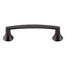 Top Knobs [M958] Die Cast Zinc Cabinet Pull Handle - Rue Series - Standard Size - Oil Rubbed Bronze Finish - 3 3/4" C/C - 4 5/8" L