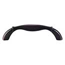 Top Knobs [M1640] Die Cast Zinc Cabinet Pull Handle - Straight Series - Standard Size - Tuscan Bronze Finish - 3 3/4&quot; C/C - 4 7/16&quot; L