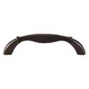 Top Knobs [M946] Die Cast Zinc Cabinet Pull Handle - Straight Series - Standard Size - Oil Rubbed Bronze Finish - 3 3/4" C/C - 4 7/16" L