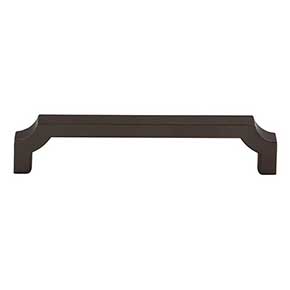 Top Knobs [TK3022AG] Die Cast Zinc Cabinet Pull Handle - Davenport Series - Oversized - Ash Gray Finish - 5 1/16" C/C - 5 7/16" L