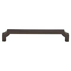 Top Knobs [TK3023AG] Die Cast Zinc Cabinet Pull Handle - Davenport Series - Oversized - Ash Gray Finish - 6 5/16&quot; C/C - 6 3/4&quot; L