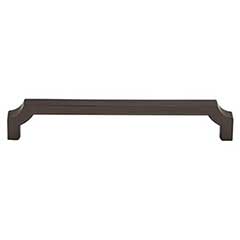 Top Knobs [TK3023AG] Die Cast Zinc Cabinet Pull Handle - Davenport Series - Oversized - Ash Gray Finish - 6 5/16&quot; C/C - 6 3/4&quot; L