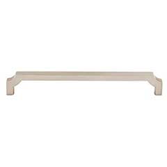 Top Knobs [TK3024BSN] Die Cast Zinc Cabinet Pull Handle - Davenport Series - Oversized - Brushed Satin Nickel Finish - 7 9/16&quot; C/C - 8&quot; L