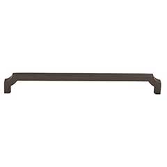 Top Knobs [TK3025AG] Die Cast Zinc Cabinet Pull Handle - Davenport Series - Oversized - Ash Gray Finish - 8 13/16" C/C - 9 3/16" L