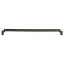 Top Knobs [TK3026AG] Die Cast Zinc Cabinet Pull Handle - Davenport Series - Oversized - Ash Gray Finish - 12" C/C - 12 1/2" L