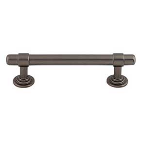 Top Knobs [TK3001AG] Die Cast Zinc Cabinet Pull Handle - Ellis Series - Standard Size - Ash Gray Finish - 3 3/4" C/C - 5 3/16" L