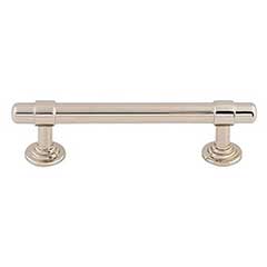 Top Knobs [TK3001PN] Die Cast Zinc Cabinet Pull Handle - Ellis Series - Standard Size - Polished Nickel Finish - 3 3/4&quot; C/C - 5 3/16&quot; L