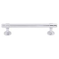 Top Knobs [TK3002PC] Die Cast Zinc Cabinet Pull Handle - Ellis Series - Oversized - Polished Chrome Finish - 5 1/16&quot; C/C - 6 7/16&quot; L