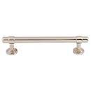 Top Knobs [TK3002PN] Die Cast Zinc Cabinet Pull Handle - Ellis Series - Oversized - Polished Nickel Finish - 5 1/16" C/C - 6 7/16" L