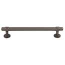 Top Knobs [TK3003AG] Die Cast Zinc Cabinet Pull Handle - Ellis Series - Oversized - Ash Gray Finish - 6 5/16&quot; C/C - 7 11/16&quot; L