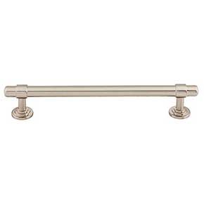 Top Knobs [TK3003BSN] Die Cast Zinc Cabinet Pull Handle - Ellis Series - Oversized - Brushed Satin Nickel Finish - 6 5/16" C/C - 7 11/16" L