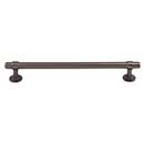 Top Knobs [TK3004AG] Die Cast Zinc Cabinet Pull Handle - Ellis Series - Oversized - Ash Gray Finish - 7 9/16&quot; C/C - 9&quot; L