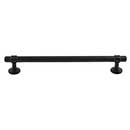 Top Knobs [TK3004BLK] Die Cast Zinc Cabinet Pull Handle - Ellis Series - Oversized - Flat Black Finish - 7 9/16&quot; C/C - 9&quot; L