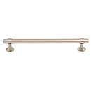 Top Knobs [TK3004BSN] Die Cast Zinc Cabinet Pull Handle - Ellis Series - Oversized - Brushed Satin Nickel Finish - 7 9/16&quot; C/C - 9&quot; L