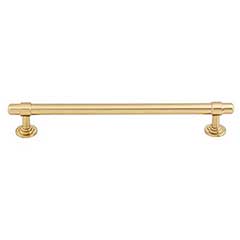 Top Knobs [TK3004HB] Die Cast Zinc Cabinet Pull Handle - Ellis Series - Oversized - Honey Bronze Finish - 7 9/16&quot; C/C - 9&quot; L