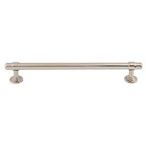 Top Knobs [TK3004PN] Die Cast Zinc Cabinet Pull Handle - Ellis Series - Oversized - Polished Nickel Finish - 7 9/16" C/C - 9" L