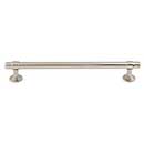 Top Knobs [TK3004PN] Die Cast Zinc Cabinet Pull Handle - Ellis Series - Oversized - Polished Nickel Finish - 7 9/16&quot; C/C - 9&quot; L