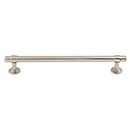 Top Knobs [TK3004PN] Die Cast Zinc Cabinet Pull Handle - Ellis Series - Oversized - Polished Nickel Finish - 7 9/16" C/C - 9" L