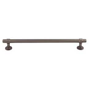 Top Knobs [TK3005AG] Die Cast Zinc Cabinet Pull Handle - Ellis Series - Oversized - Ash Gray Finish - 8 13/16" C/C - 10 1/4" L