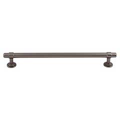 Top Knobs [TK3005AG] Die Cast Zinc Cabinet Pull Handle - Ellis Series - Oversized - Ash Gray Finish - 8 13/16&quot; C/C - 10 1/4&quot; L