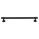 Top Knobs [TK3005BLK] Die Cast Zinc Cabinet Pull Handle - Ellis Series - Oversized - Flat Black Finish - 8 13/16" C/C - 10 1/4" L