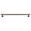 Top Knobs [TK3006AG] Die Cast Zinc Cabinet Pull Handle - Ellis Series - Oversized - Ash Gray Finish - 12&quot; C/C - 13 3/8&quot; L